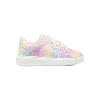 Sneakers glitterate arcobaleno da bambina 10 Baci, Scarpe Bambini, SKU k232000421, Immagine 0